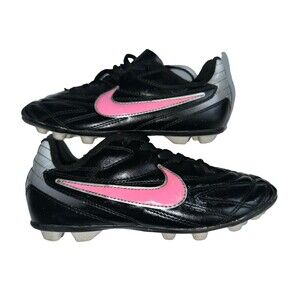 Nike Premier 3 Chaser Black Pink Youth 2.5 Soccer Cleats 442126-060